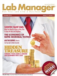 Lab Manager Magazine November 2010 Cover