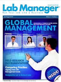 Lab Manager Magazine July 2010 Cover