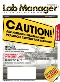 Lab Manager Magazine June 2010 Cover