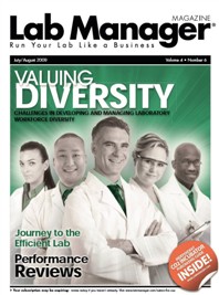 Lab Manager Magazine July 2009 Cover