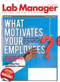 Lab Manager Magazine September 2011 Cover