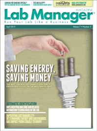 Lab Manager Magazine April 2012 Cover