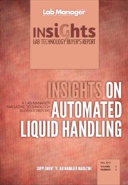 Lab Manager Magazine May 2012 Cover