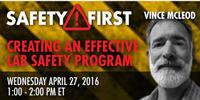Webinar: Creating an Effective Lab Safety Program