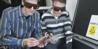 Intense Lasers Cook Up Complex, Self-Assembled Nanomaterials