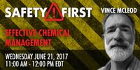 Webinar: Effective Chemical Management