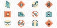 Science Laboratory Safety Symbols and Hazard Signs, Meanings