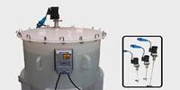 Tri Clamp Ergonomic Sanitary Mixer for Media Prep and Buffer Prep Mixing and Blending