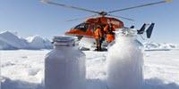 Microplastics Drifting Down With the Snow